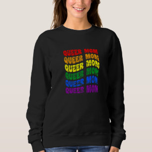 Sweatshirt Queer Mom Lgbt Fierté non binaire Pride neutre gen