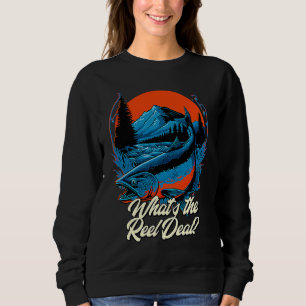 Sweatshirt Quel est le véritable plan des lacs de pêche lagun
