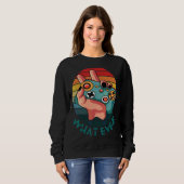 Sweatshirt Quel jeu jamais (Devant entier)
