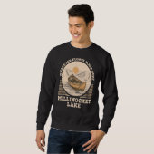 Sweatshirt Quel que soit le flotteur votre bateau Millinocket (Devant entier)