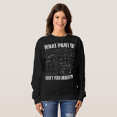 Sweatshirt Quelle partie de Ne comprenez pas l'enseignant de (Devant entier)