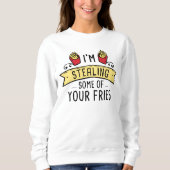 Sweatshirt Quelques Tes Fries (Devant)