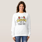 Sweatshirt Quelques Tes Fries (Devant entier)