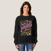 Sweatshirt Quelqu'Un À Warren M'Aime (Devant entier)