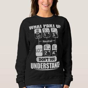 Sweatshirt Qu'est-ce qui fait partie de Don't You Under Stand