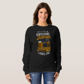 Sweatshirt Qu'Est-Ce Qu'Un Admin Assistant Admin Awesme Resse (Devant entier)