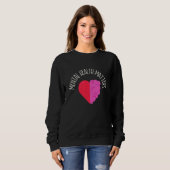 Sweatshirt Questions de santé mentale (Devant entier)