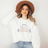 Sweatshirt Questions de santé mentale | Super Rainbow French 