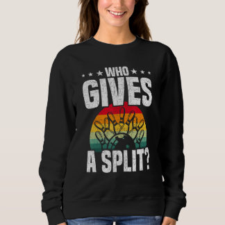 Sweatshirt Qui donne un joueur de bowling divisé