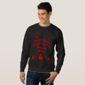 Sweatshirt Quija Board Sorcière Paranormal Witchcraft Éffraya (Devant entier)