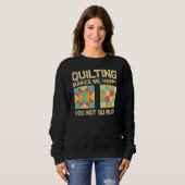 Sweatshirt Quilting For Sewing Enthusiast Men Women Quilt 1 (Devant entier)