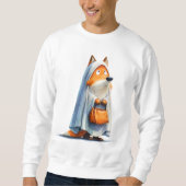 Sweatshirt Quirky Halloween Fox (Devant)