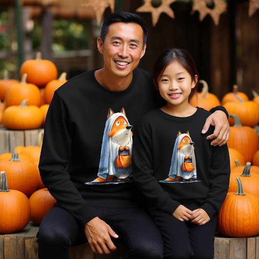 Sweatshirt Quirky Halloween Fox