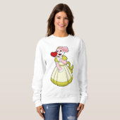 Sweatshirt Rabbit as Bride with Wedding dress.PNG (Devant entier)
