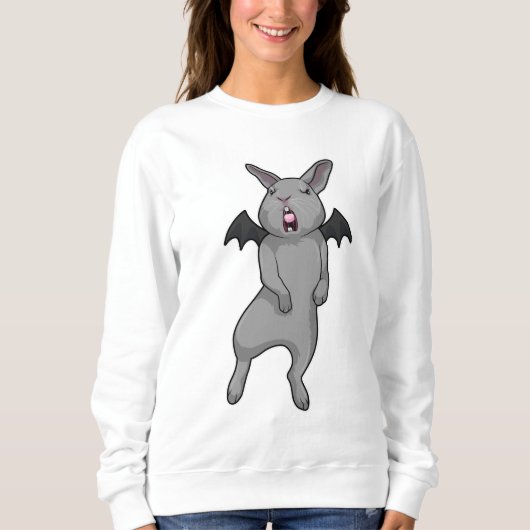 Sweatshirt Rabbit avec aile chauve-souris (Devant)