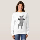 Sweatshirt Rabbit avec aile chauve-souris (Devant entier)