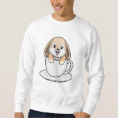 Sweatshirt Rabbit avec café (Devant)