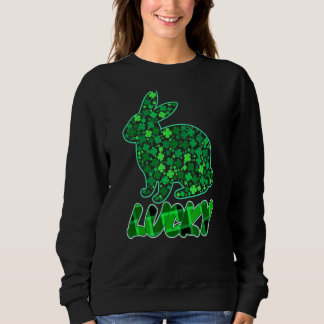 Sweatshirt Rabbit Lucky Buffallo Sham Rocky Green St Patrick