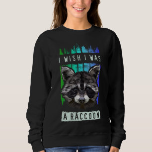 Sweatshirt Raccoon Lover, Jolie poubelle Panda