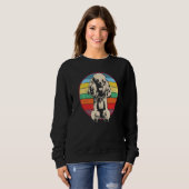 Sweatshirt Race de chien Caniche 21 (Devant entier)