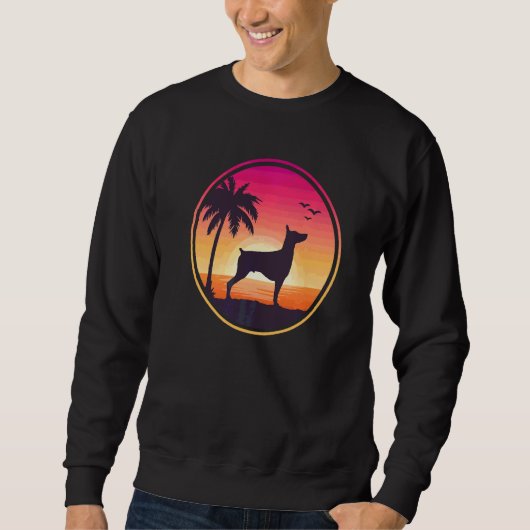 Sweatshirt Race de chien Dobermann  25 (Devant)