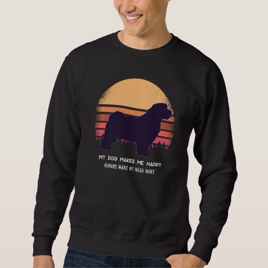 Sweatshirt Race de chien Havanese 25 (Devant)