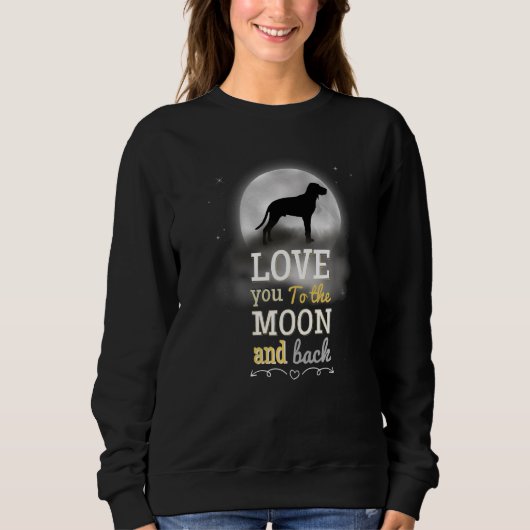 Sweatshirt Race de chien Redbone Coonhound (Devant)