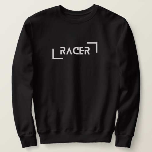 Sweatshirt Racer - T-shirt amateur de voiture (Design devant)