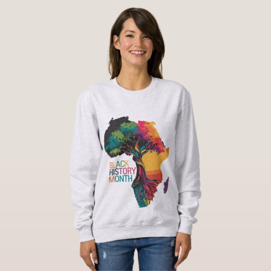 Sweatshirt Racines de résilience (Devant entier)