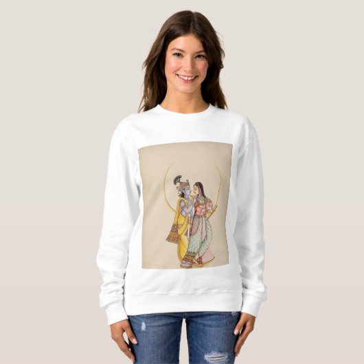 Sweatshirt Radhe Krishna (Devant entier)