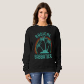 Sweatshirt Radical Sabbatical Sabbatical Life Professor Sabba (Devant entier)
