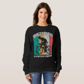 Sweatshirt Radiothérapeute retraité (Devant entier)