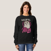 Sweatshirt Ragdoll Maman Ragdoll Chat (Devant entier)