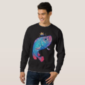 Sweatshirt Rainbow Arowana Fish 378 (Devant entier)