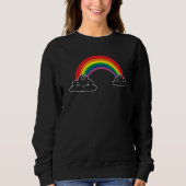 Sweatshirt Rainbow  Beautiful Colours (Devant)