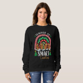 Sweatshirt Rainbow Christmas Teacher Of Smart Cookies Cute Gi (Devant entier)
