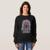 Sweatshirt Rainbow Lab Week 2023 Laboratoire Technologique (Devant entier)