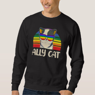 Sweatshirt Rainbow Lgbt Gay Lesbian Trans Pride Ally Chat Gla
