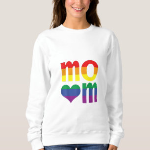 Sweatshirt Rainbow LGBT Pride Mois Fête des mères LGBT