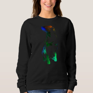 Sweatshirt Rainbow Rottie Rottweiler Maman