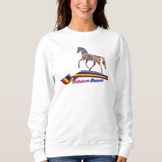 Sweatshirt Rainbow Runner (Devant)
