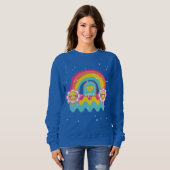 Sweatshirt Rainbow Vous aimez T-shirt (Devant entier)