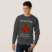 Sweatshirt Raison axiale d'inclinaison de la saison (Devant entier)