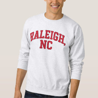 Sweatshirt Raleigh NC Varsity Block Letter Design - Bold City