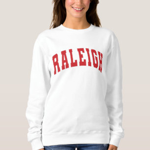 Sweatshirt Raleigh NC Vintage Varsity College Style Sweatshir