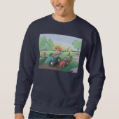 Sweatshirt Rallye de Cat Lady Road (Devant)