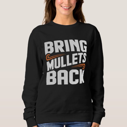 Sweatshirt Ramener Mullets Retour Pays - Graphique (Devant)