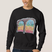 Sweatshirt Ranch arc-en-ciel (Devant)