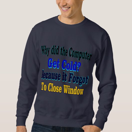 Sweatshirt ㋡ Random Computer JokeHave Basic Sweatshirt㋡ (Devant)