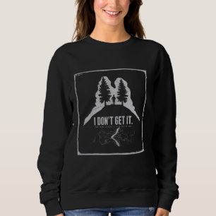 Sweatshirt Randonnée de montagne Le sentier semblait si plat